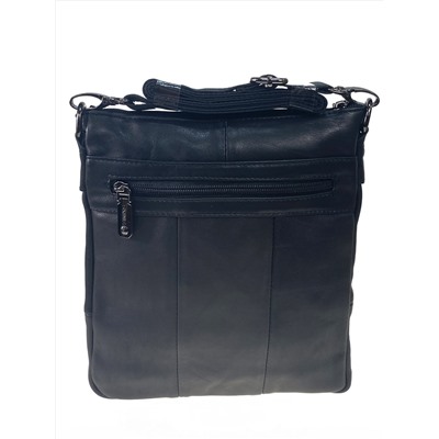 Мужская сумка - планшет из натуральной кожи, цвет черный