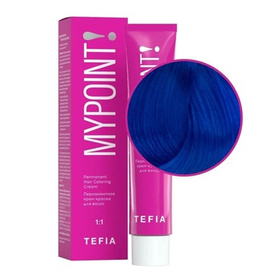 TEFIA Mypoint Синий корректор для волос / Permanent Hair Coloring Cream, 60 мл