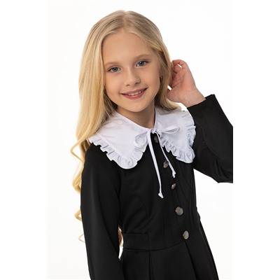 Черное школьное платье, модель 0167