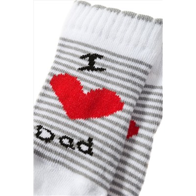 Носки для девочек "I love"