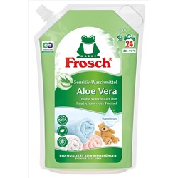 Универсальное жидкое средство для стирки Алоэ Вера Frosch, 1,8 л (мягкая упаковка)