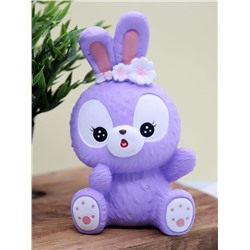 Копилка «Surprised bunny», purple (20 см), пластик