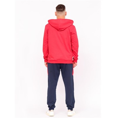 Комплект мужской (толстовка, брюки) Красный