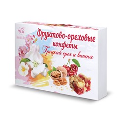 Gift Nut "Грецкий орех и вишня", конфеты 90 г., (картонная упаковка)