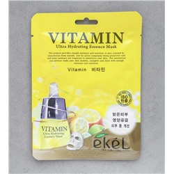 e`kel Маска-салфетка для лица "Витамин" / VITAMIN Ultra Hydrating Essence Mask