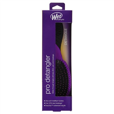 Wet Brush Расческа для спутанных волос / Pro Detangler Purple BWP830PROPR, фиолетовый