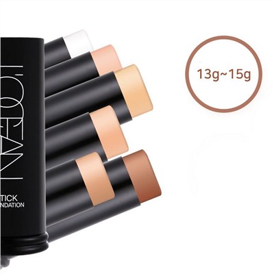 L’ocean Тональное основа-стик / Contouring Strobing Stick Foundation #33, Dark Beige, 15 г