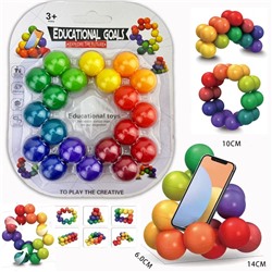 Тактильные шарики головоломка для детей 16x13x2см