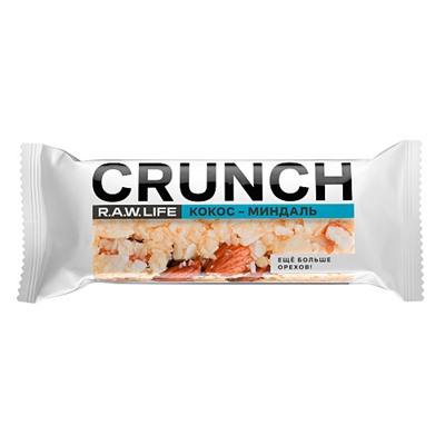 Батончик ореховый "Crunch Кокос-Миндаль"