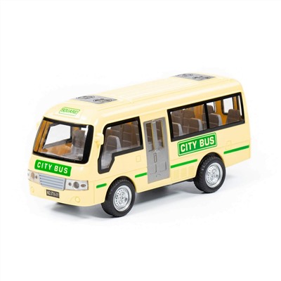 "Городской автобус", автомобиль инерционный (со светом и звуком) (в коробке)