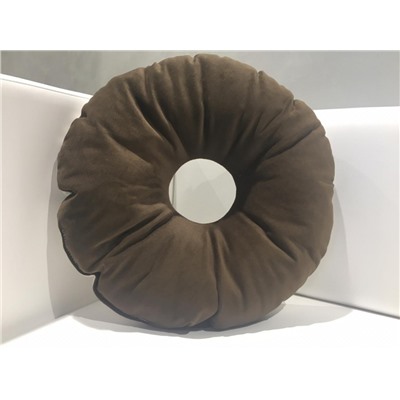 Декоративная велюровая подушка Пончик