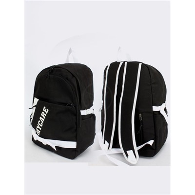 Рюкзак жен текстиль MC-9096,  2отд,  4внеш+3внут/карм,  черный 252751