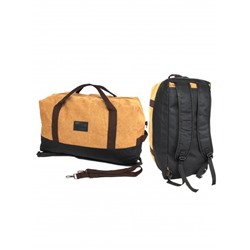 Сумка  (рюкзак change)  текстиль MC-9502,  1отд,  1внеш+1внут/карм,  плечевой ремень,  черный/тем.беж 262199