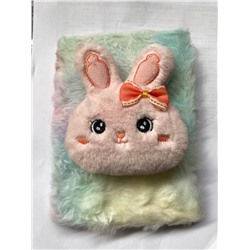 Блокнот плюшевый «Cute bunny»  (13х18 см)