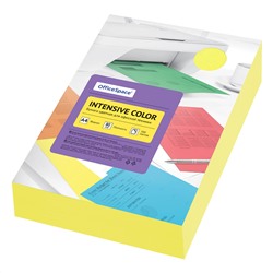 Бумага цветная OfficeSpace "Intensive Color", А4,