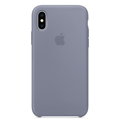 Силиконовый чехол для Айфон XR - Тёмная лаванда (Lavender Gray)