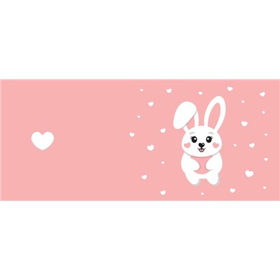 Обложка для студенческого «Love bunny», плотность 600 мкм