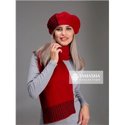 Комплект женский «Анора» (берет + шарф)