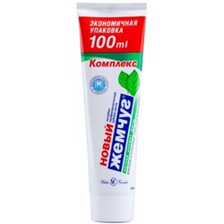 Зубная паста Новый Жемчуг Легкий аромат мяты 100 мл (136 г)