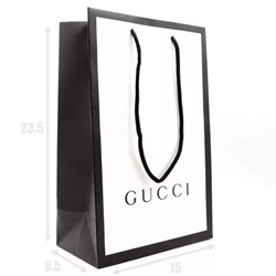 ПОДАРОЧНЫЙ ПАКЕТ GUCCI МАЛ. (15x23.5x8.5)