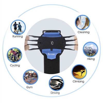 Спортивный браслет для телефона, – Удобная поворотная конструкция, качественные материалы, эргономичный дизайн – всё, что нужно для людей, ведущих активный образ жизни №14