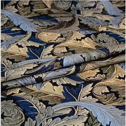 Листья У Моррис 4406 - гобеленовая ткань