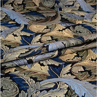 Листья У Моррис 4406 - гобеленовая ткань