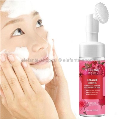 Пенка для умывания SensanLove Pomegranate Cleansing Foam 120ml (125)