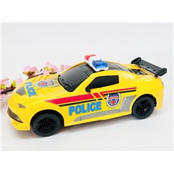 Машинка со светом и звуком "Полиция", арт.114-3, в подарочной упаковке  26-254