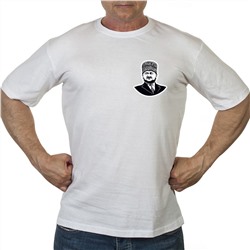 Милитари футболка с фото Ахмата Кадырова – Берегите себя, братья