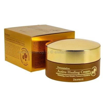 Крем для лица с ферментами растений Deoproce Fermentation Active Healing Cream 100g (78)