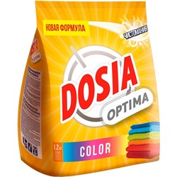 DOSIA. Стиральный порошок  для цветного белья OPTIMA COLOR, 1.2кг Т 3251