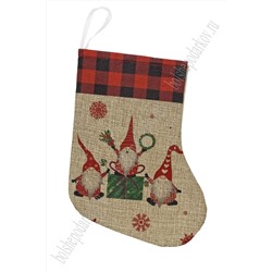 Новогодний носок для подарков и украшения (SF-1720)
