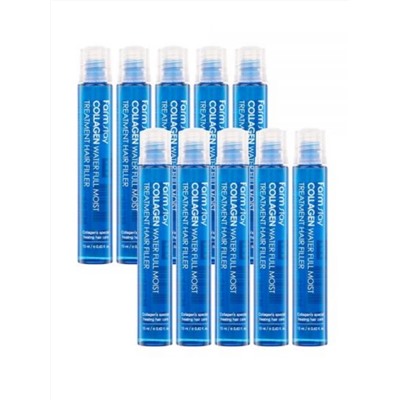 FarmStay Collagen Water Full Moist Treatment Hair Filler Маска-филлер для волос 13мл*10шт