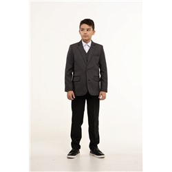 Серый (графит) школьный пиджак для мальчика, модель 0506 СС