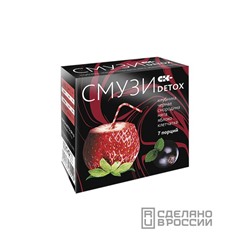 Смузи «DETOX» мята, клубника, 7 порций