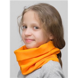 Снуд воротник хлопковый для девочки (Цвет оранжевый),  Один размер,  хлопок 95%