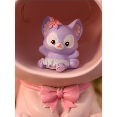 Ночник - подставка для канцелярских принадлежностей «Baby fox», pink