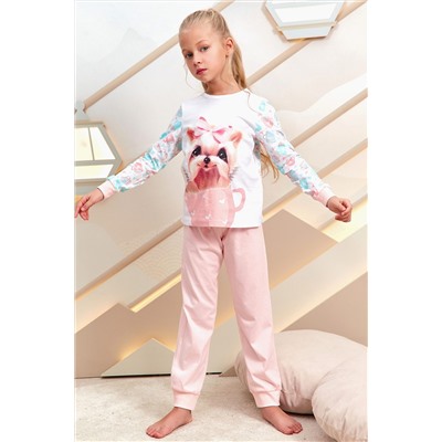 Пижама с брюками Juno AW21GJ548 O Sleepwear Girls НАТАЛИ #934527
