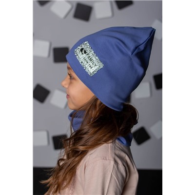 Комплект шапка и шарф FLT Стразы НАТАЛИ #898908