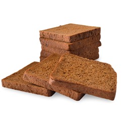 Хлеб тостовый темный ржаной заморож Колибри 450гр 1/8 Россия - Хлебобулочные изделия
