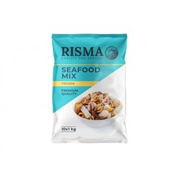 Морской коктейль глазурь 8% с/м Risma 1кг 1/10 Китай - Морепродукты