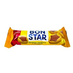 Печенье Bon Star с шоколадной глазурью 90 г