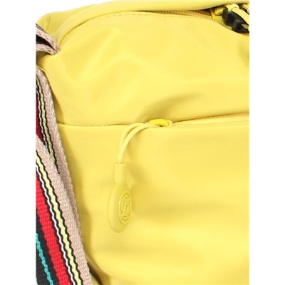 Сумка женская текстиль BoBo-5020-3,  1отд,  плечевой ремень,  лимон 260699