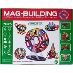 Магнитный конструктор Mag-building 78 деталей