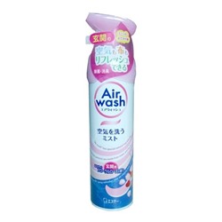 "ST" "Air wash" Освежитель воздуха для комнат с цветочно-розовым ароматом 280мл