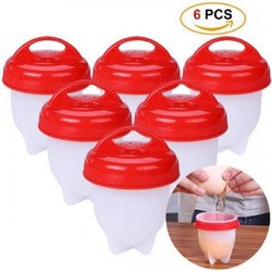 Silicone Egg Boil  формы для варки яиц без скорлупы, 6 шт оптом