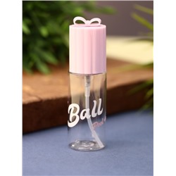 Дорожная бутылочка "Bow ball", pink (35 ml)