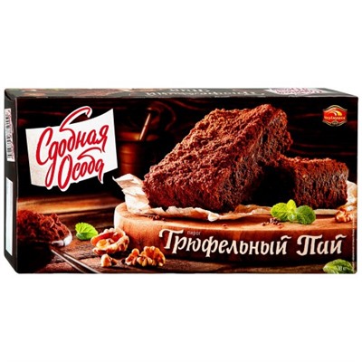 Пирог шоколадный Трюфельный Пай 380г/Черемушки
