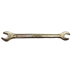 Ключ рожковый гаечный STAYER 27038-06-07, 6 x 7 мм